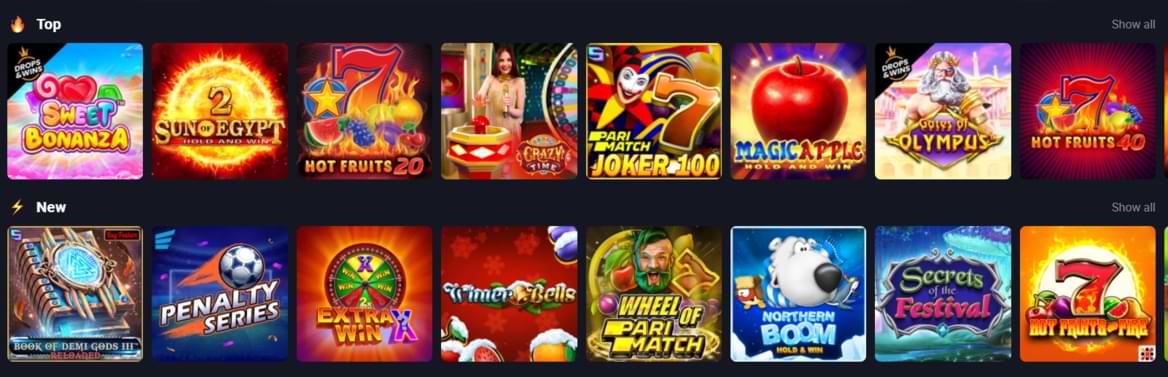Parimatch Online-Casino