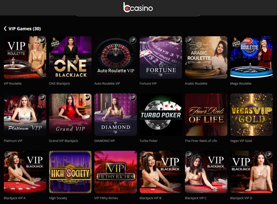 bcasino Live-Casino